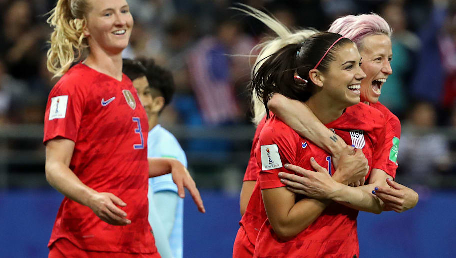 Robert Cianflone / GettyImages Alex Morgan,Megan Rapinoe
