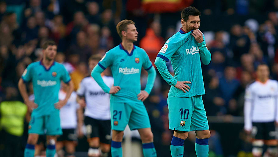 Valence - Barcelone (2-0) : Première défaite méritée pour Setién (les  notes) | 90min