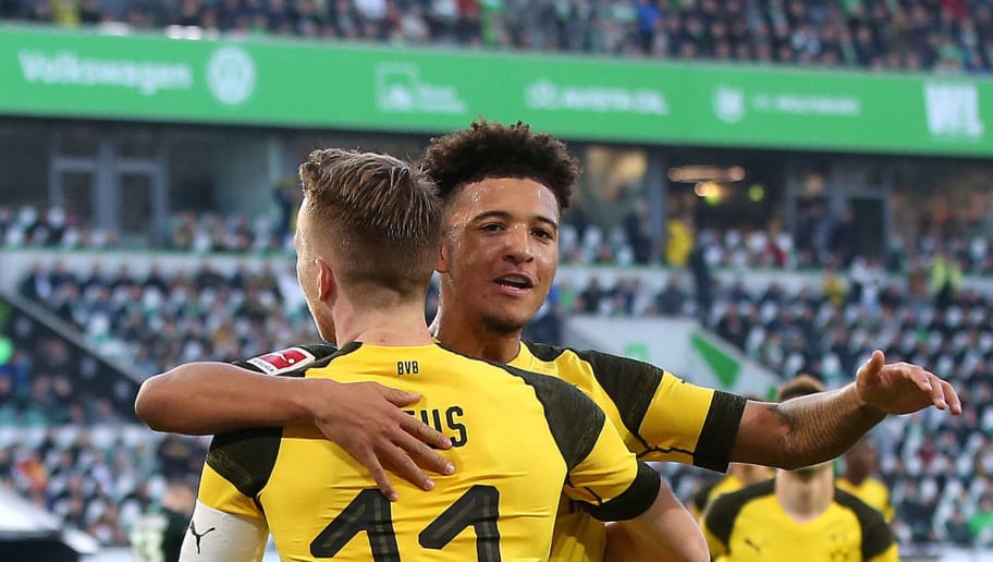 Jadon Sancho Reveals Delight At Playing Alongside Idol Marco Reus At Borussia Dortmund Ht Media