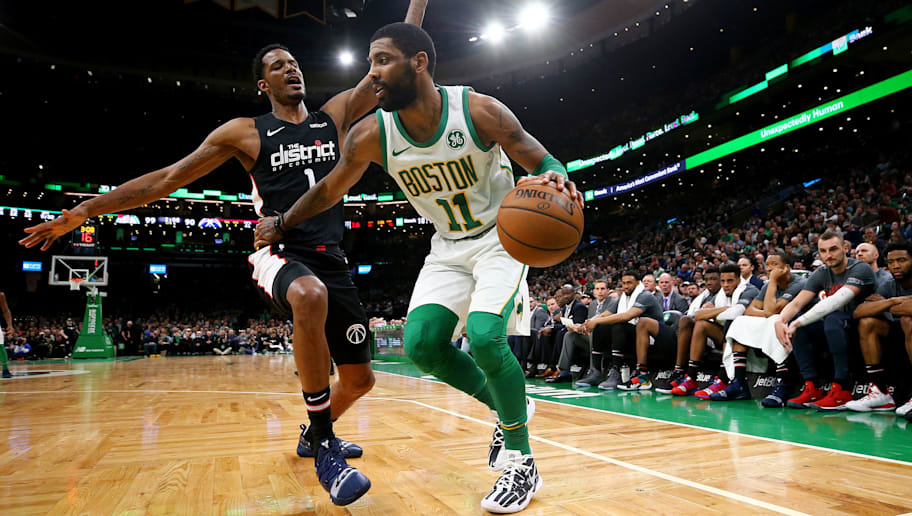 Kyrie Irving Rocked Awesome Hand Painted Nike Sneakers In Win Over