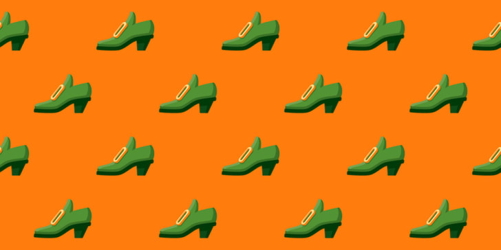 Irish shoe pattern