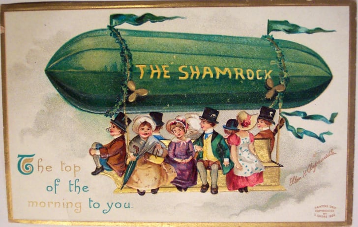 Vintage St. Patrick's Day postcard.