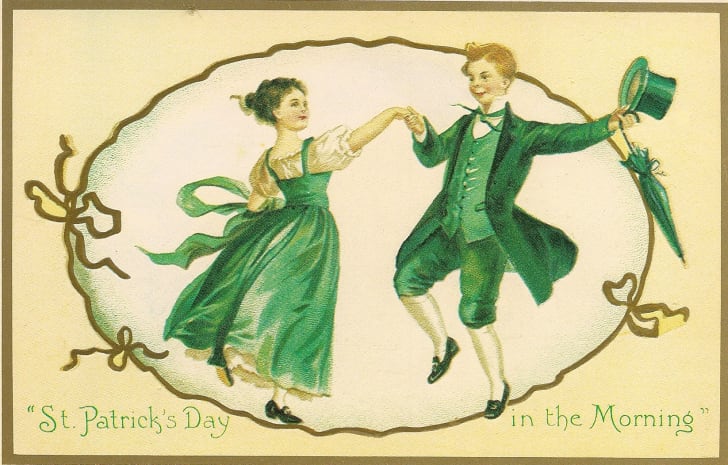 Vintage St. Patrick's Day postcard.