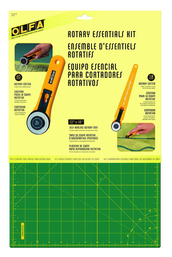 Olfa Rotary Essentials Kit on Amazon Olfa Rotary Essentials Kit on Amazon