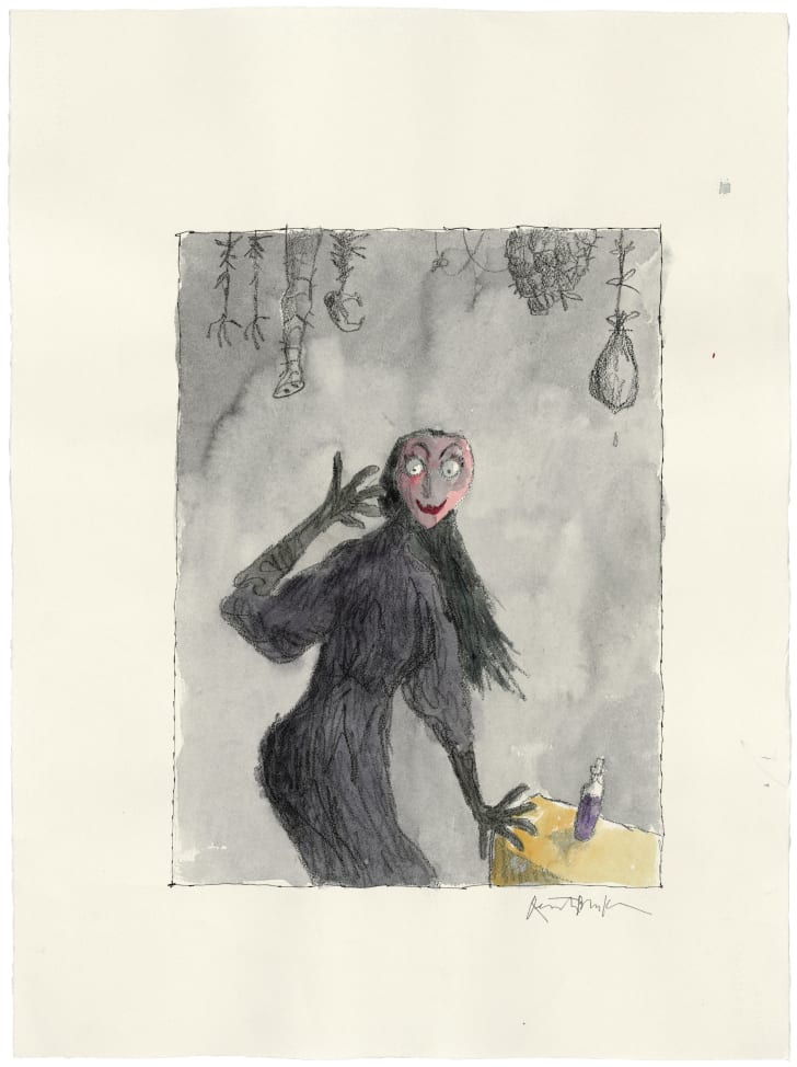 Matilda Illustrator Quentin Blake Is Auctioning Items From His