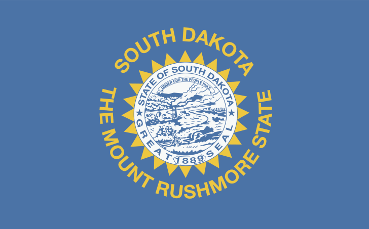 South Dakota flag