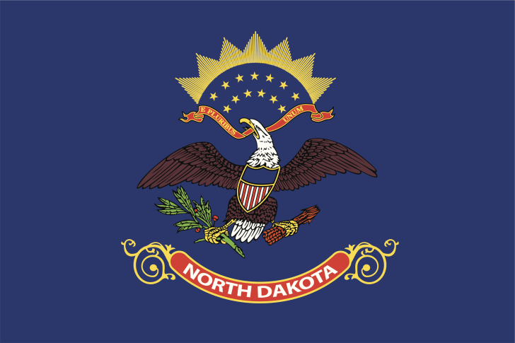 North Dakota flag