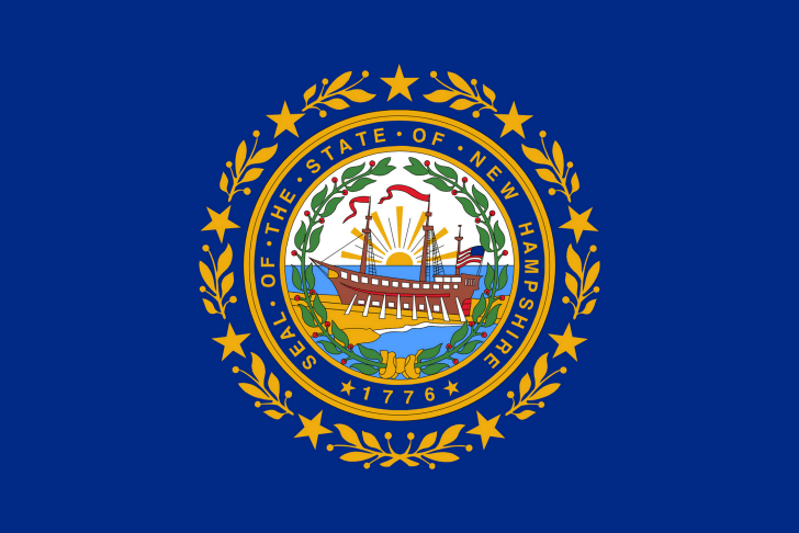 New Hampshire flag