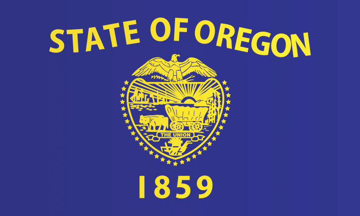 Oregon flag
