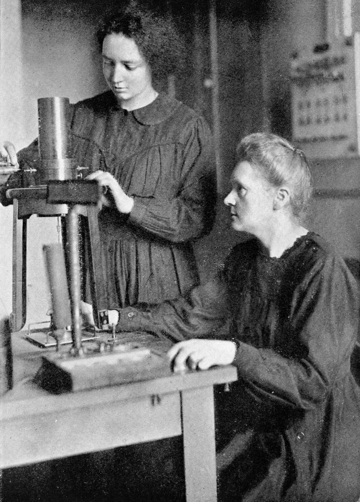 Irène Joliot-Curie and Marie Curie, circa 1925