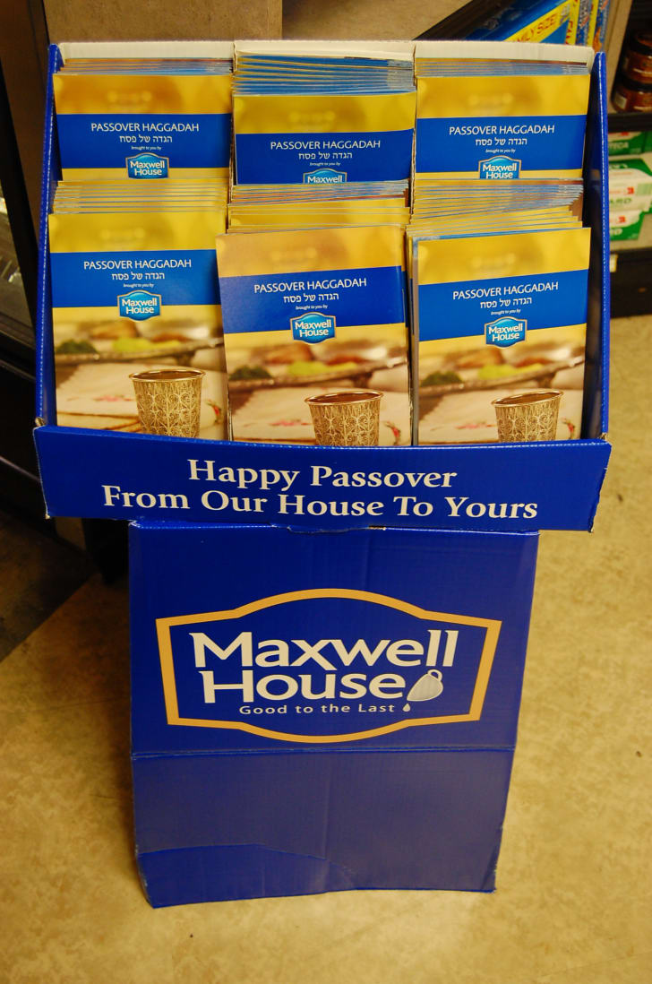 Maxwell House Haggadahs