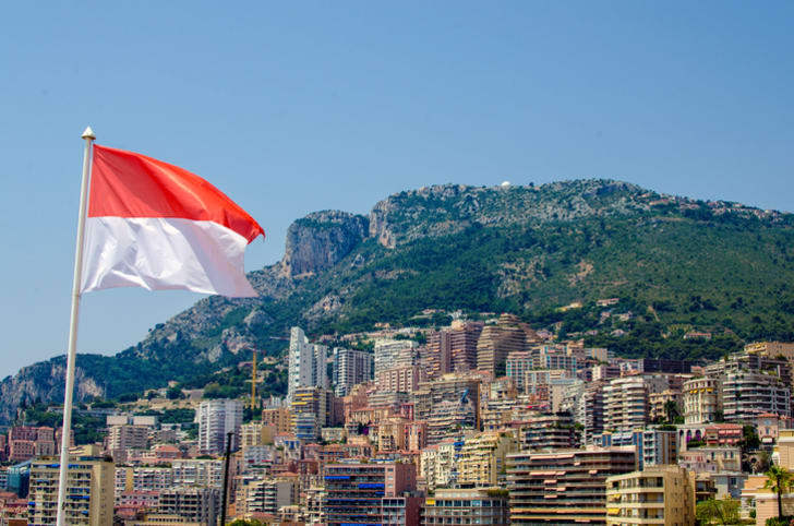 Flag of Monaco