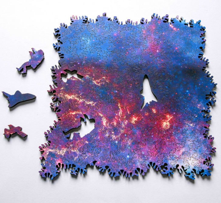 Galaxy jigsaw puzzle.