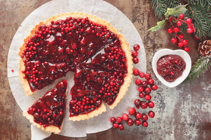 Cranberry pie.