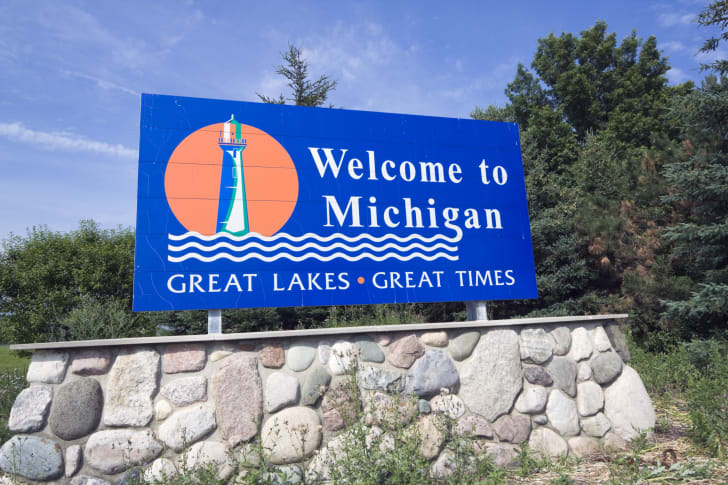 Michigan sign