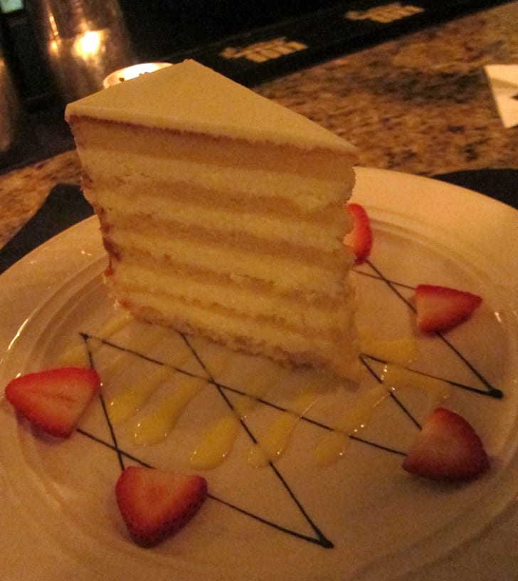 PENINSULA GRILL coconut cake