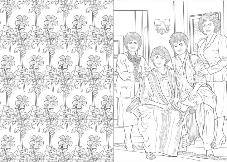 'The Golden Girls,' Now in Coloring Book Form  Mental Floss