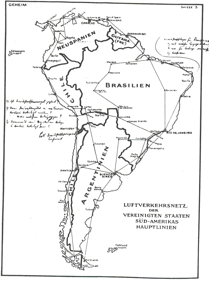Hitler South America Map The Astounding Counterfeit Nazi Invasion Map You've Never Heard Of 
