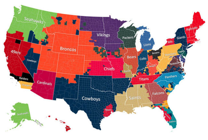 25 Maps That Describe America Mental Floss