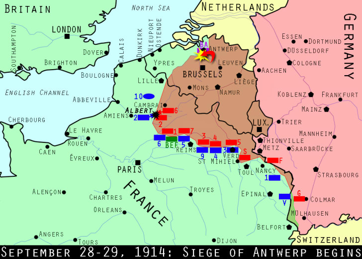 WWI Centennial The Siege of Antwerp Mental Floss