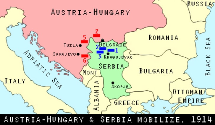 WWI Centennial: Austria-Hungary Rejects Serbia’s Response | Mental Floss