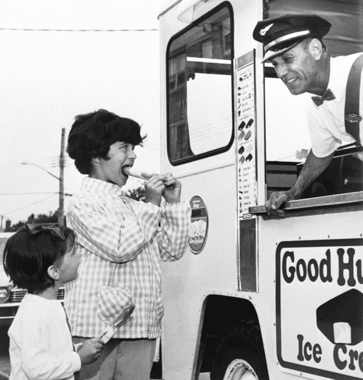 first ice cream van