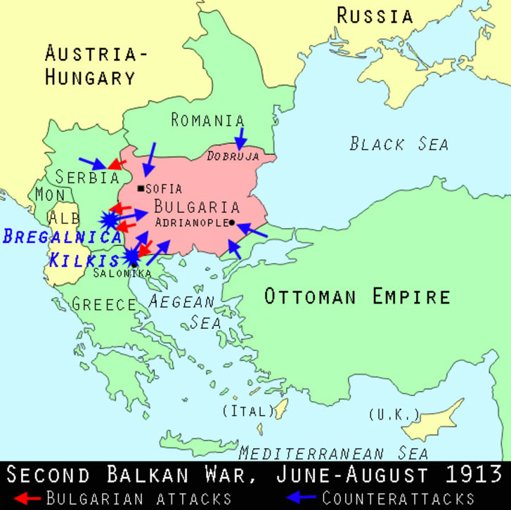World War I Centennial The Second Balkan War Begins Mental Floss