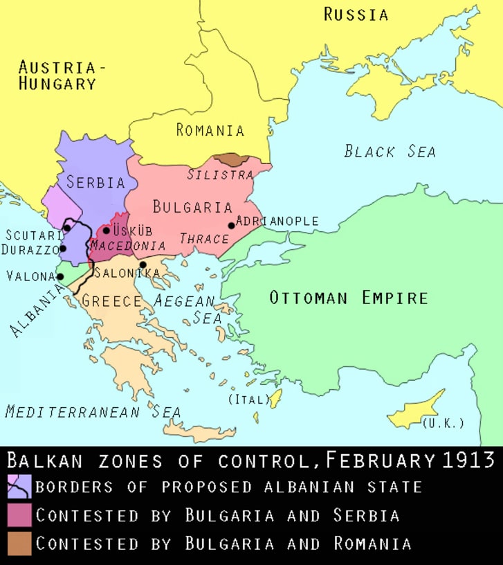 World War I Centennial: Origins of the Second Balkan War | Mental Floss