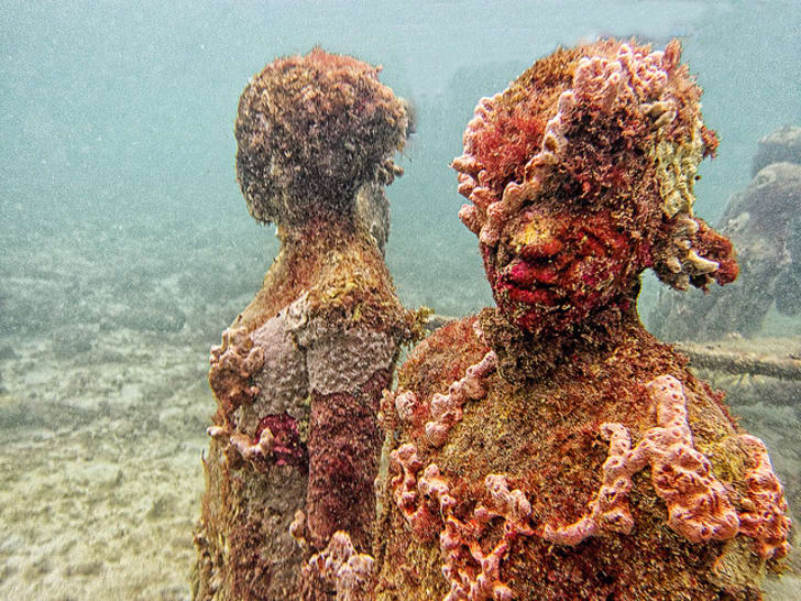 9 Amazing Statues You Can Only See Underwater Mental Floss