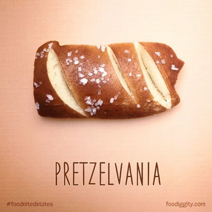 All 50 States Reimagined As Food Puns Mental Floss