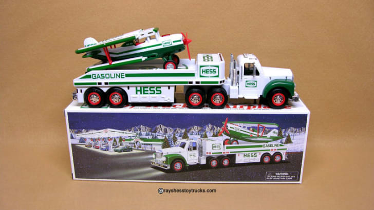 hess truck values with box