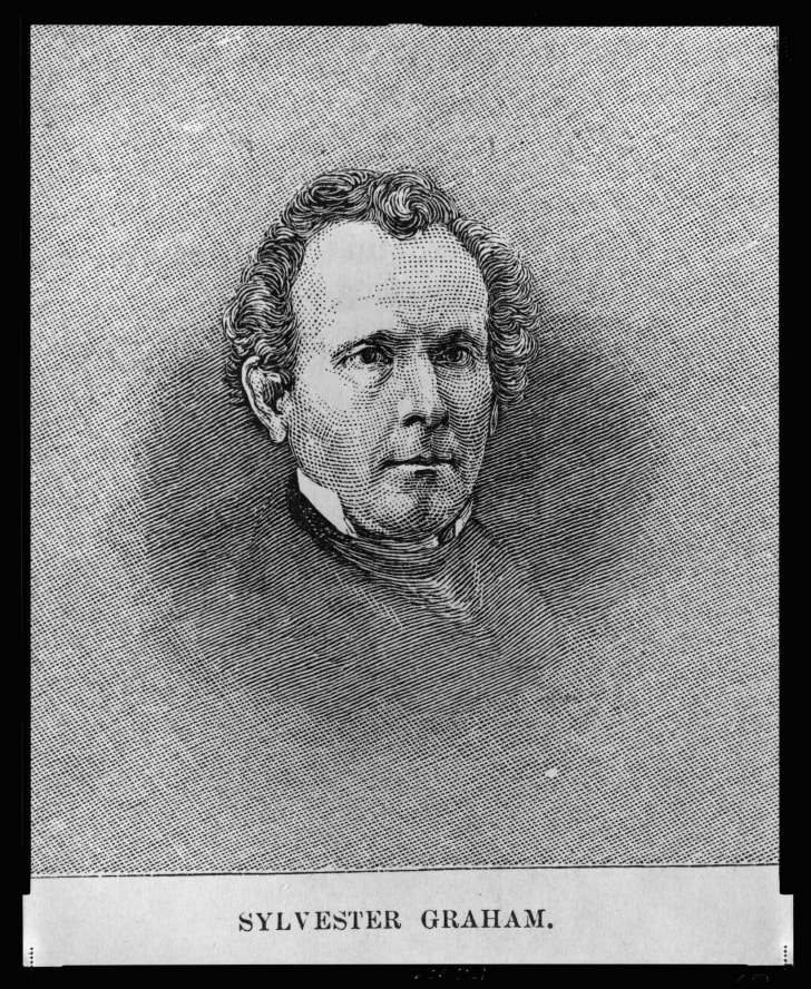 Illustration of Sylvester Graham