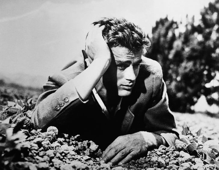 Actor James Dean is pictured circa the 1950s