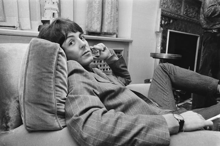 A picture of Paul McCartney.