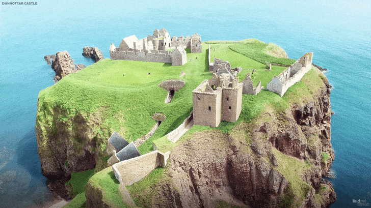 7 castelli storici europei in rovina ricostruiti digitalmente di Simply Savvy