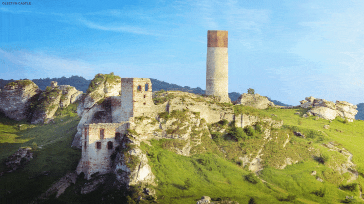 7 castelli storici europei in rovina ricostruiti digitalmente di Simply Savvy