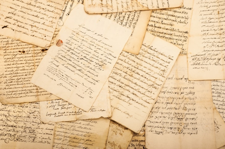 Old handwritten letters Old handwritten letters