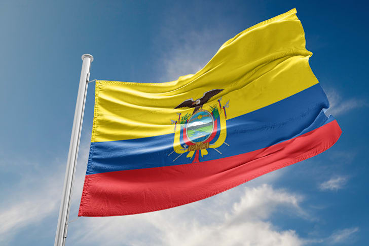 Flag of Ecuador.