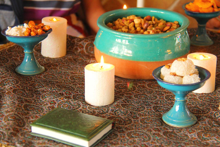 Items for celebrating Yalda