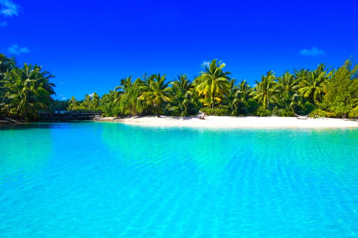 tropical island