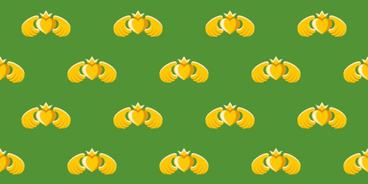 Claddagh pattern