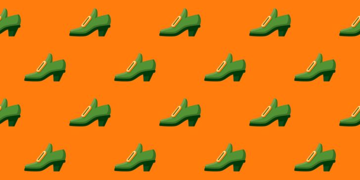 Irish shoe pattern
