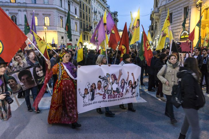 International Women's Day demonstrations in Italy