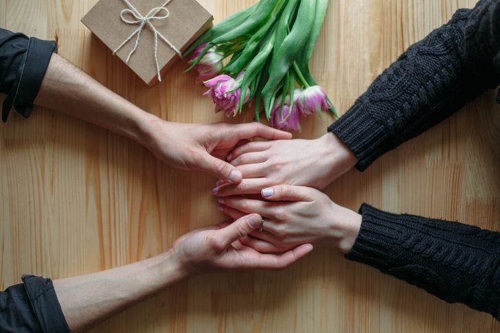 Celebrating International Women's Day with flowers and gifts