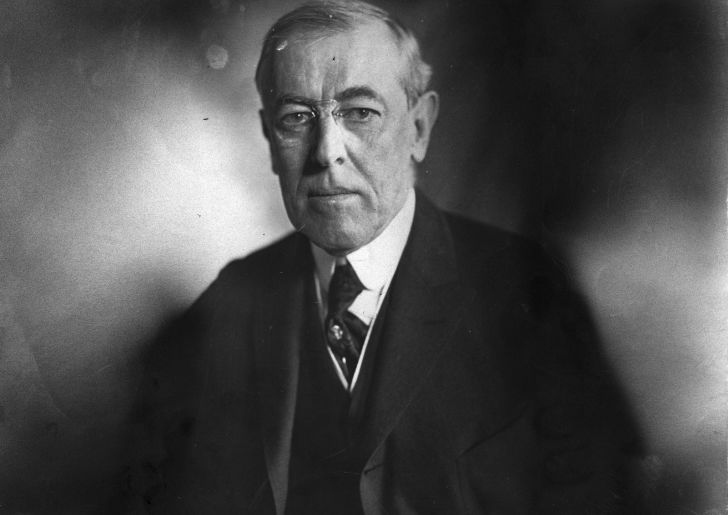 portrait of Woodrow Wilson