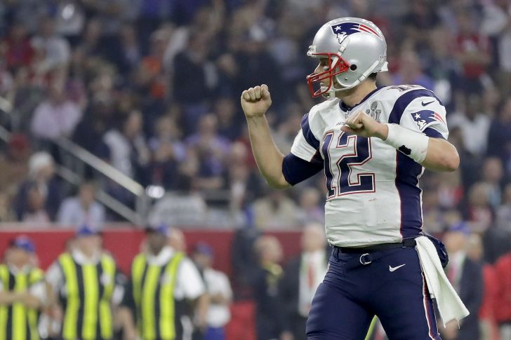 Tom Brady at the Super Bowl