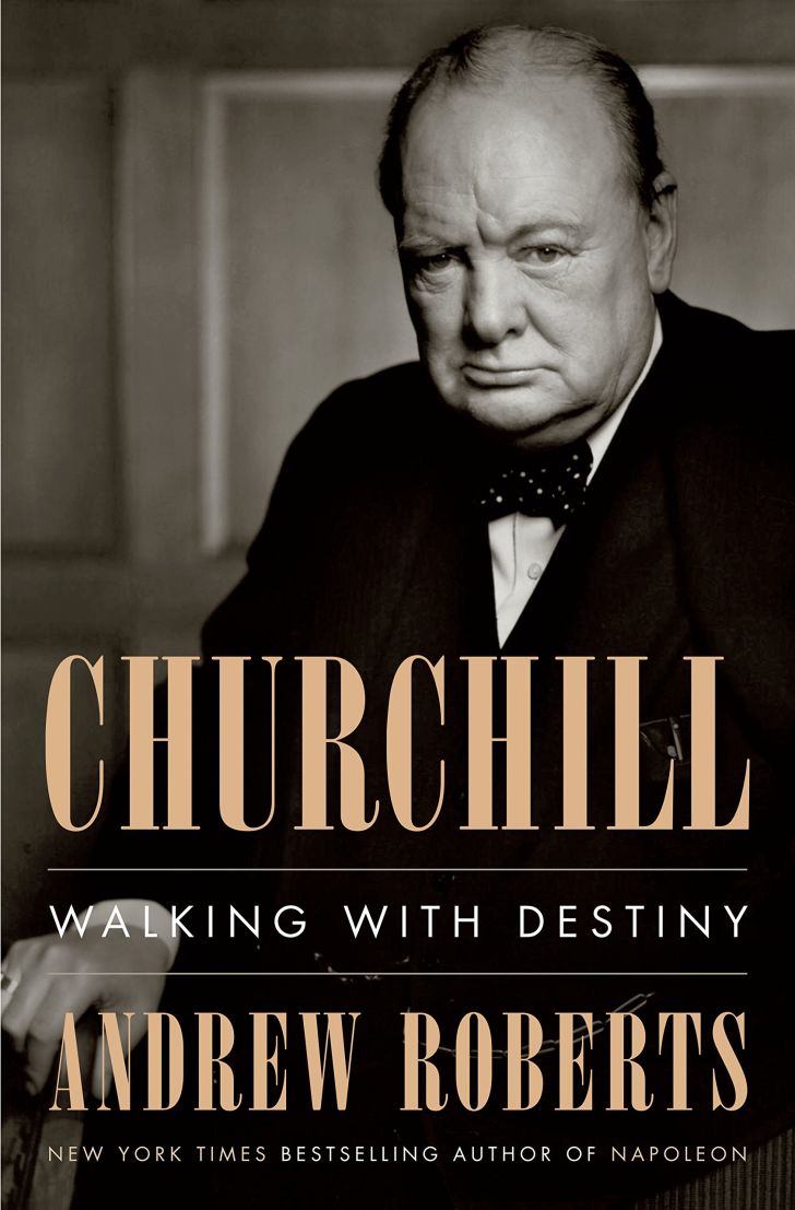 An image of the cover of the book Churchill: Walking With Destiny.