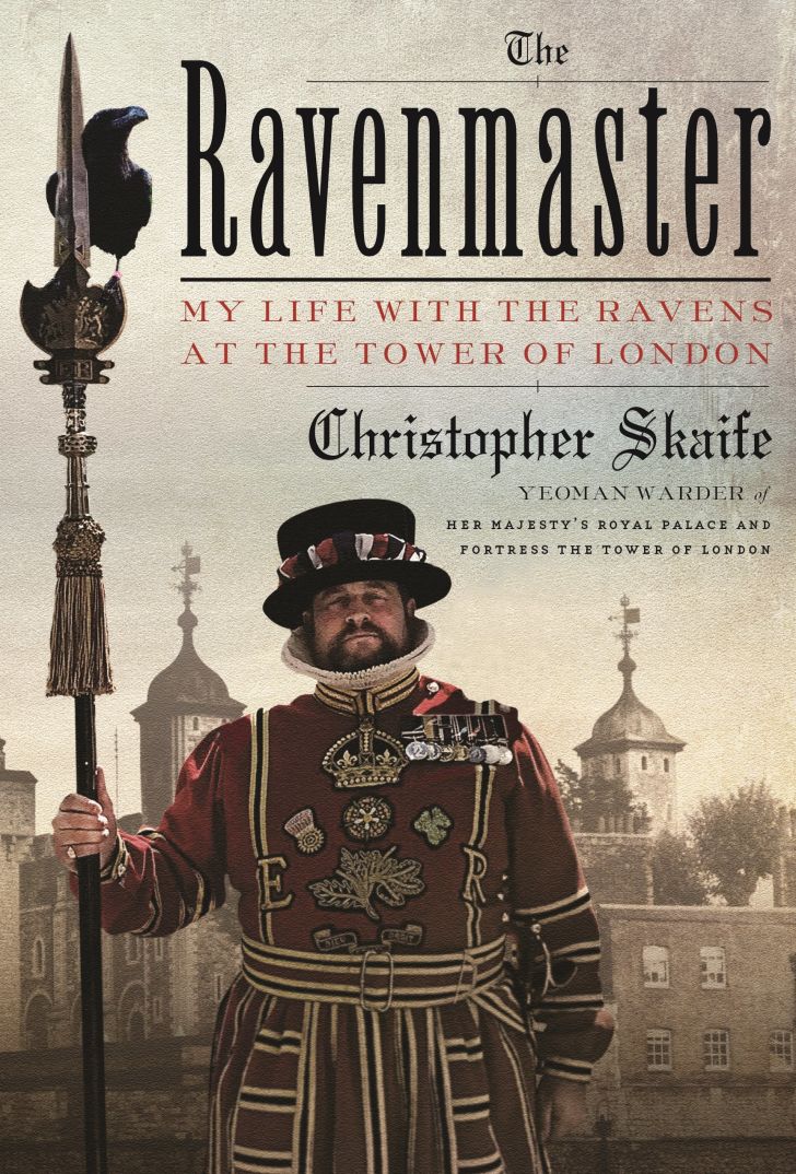 An image of the cover of the book The Ravenmaster.