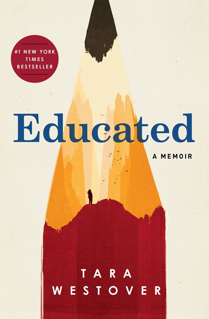 An image of the cover of the book Educated.