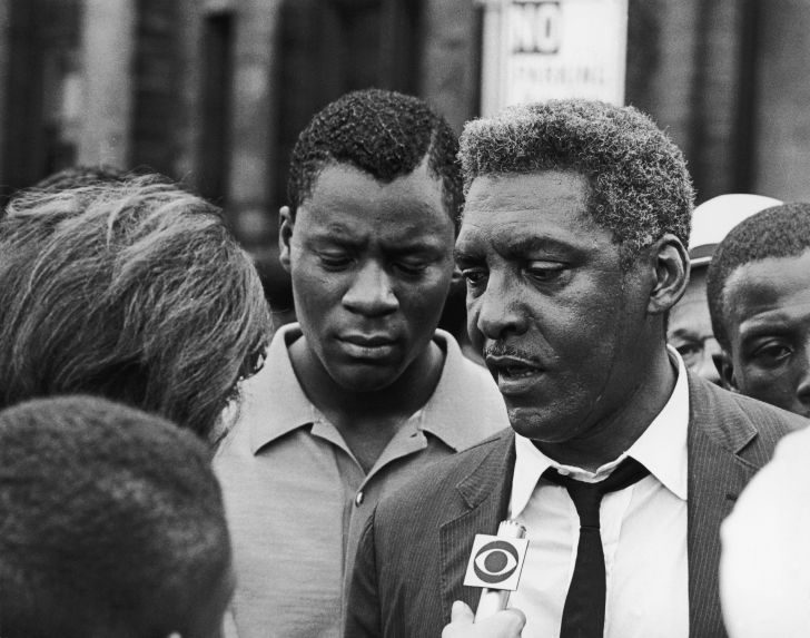 Civil rights activist Bayard Rustin in 1964.